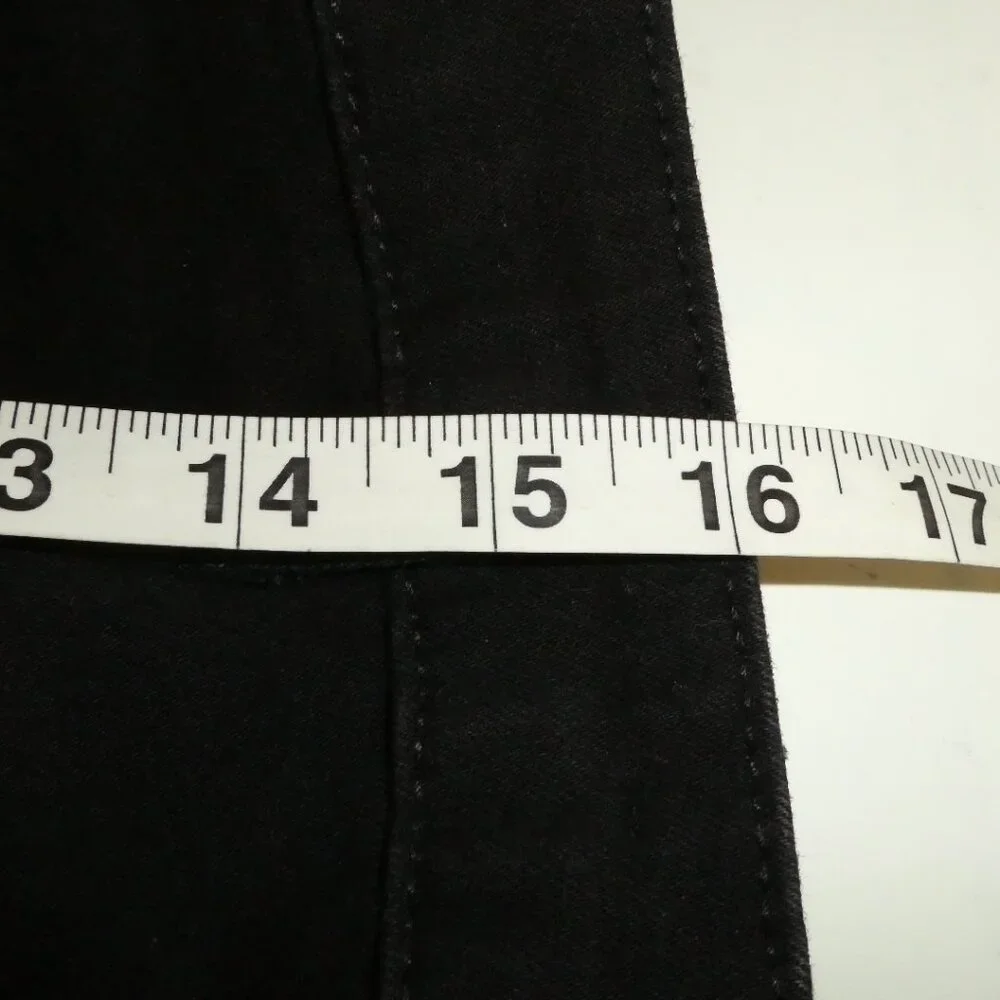 Old Navy Mid Rise Kicker Boot Cut - Black Jack - Picture 9 of 12